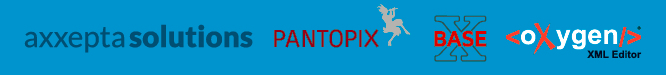 brought to you by axxepta solutions, pantopix, basex and oxygen